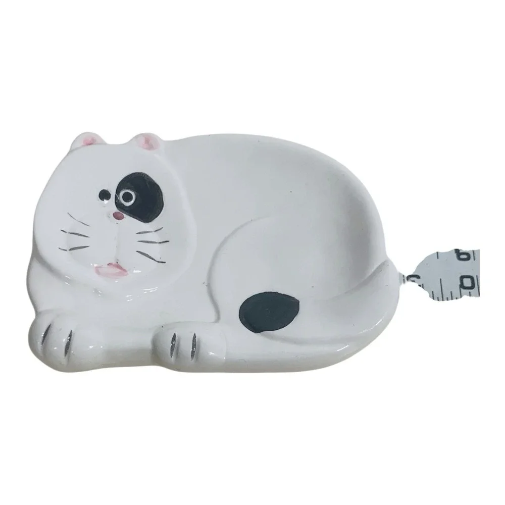 Nicholas Street Collectible Cat Spoon Rest 1998 Calico Cat An Original 4